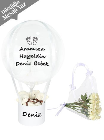 Anne Bebek Hediye Seti Ayıcıklı
