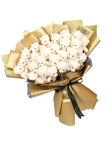 Lüx Peluş Ayıcık Buketi Premium