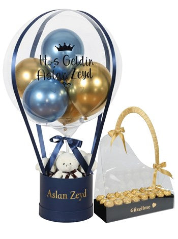 Yenidoğan Bebek Hediyesi Rocher Çikolata Set