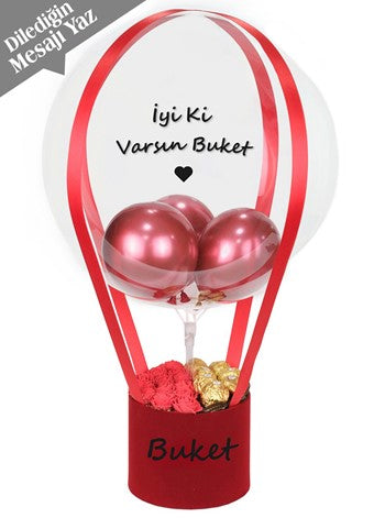 Doğum Günü Hediyesi Balon Kutusu