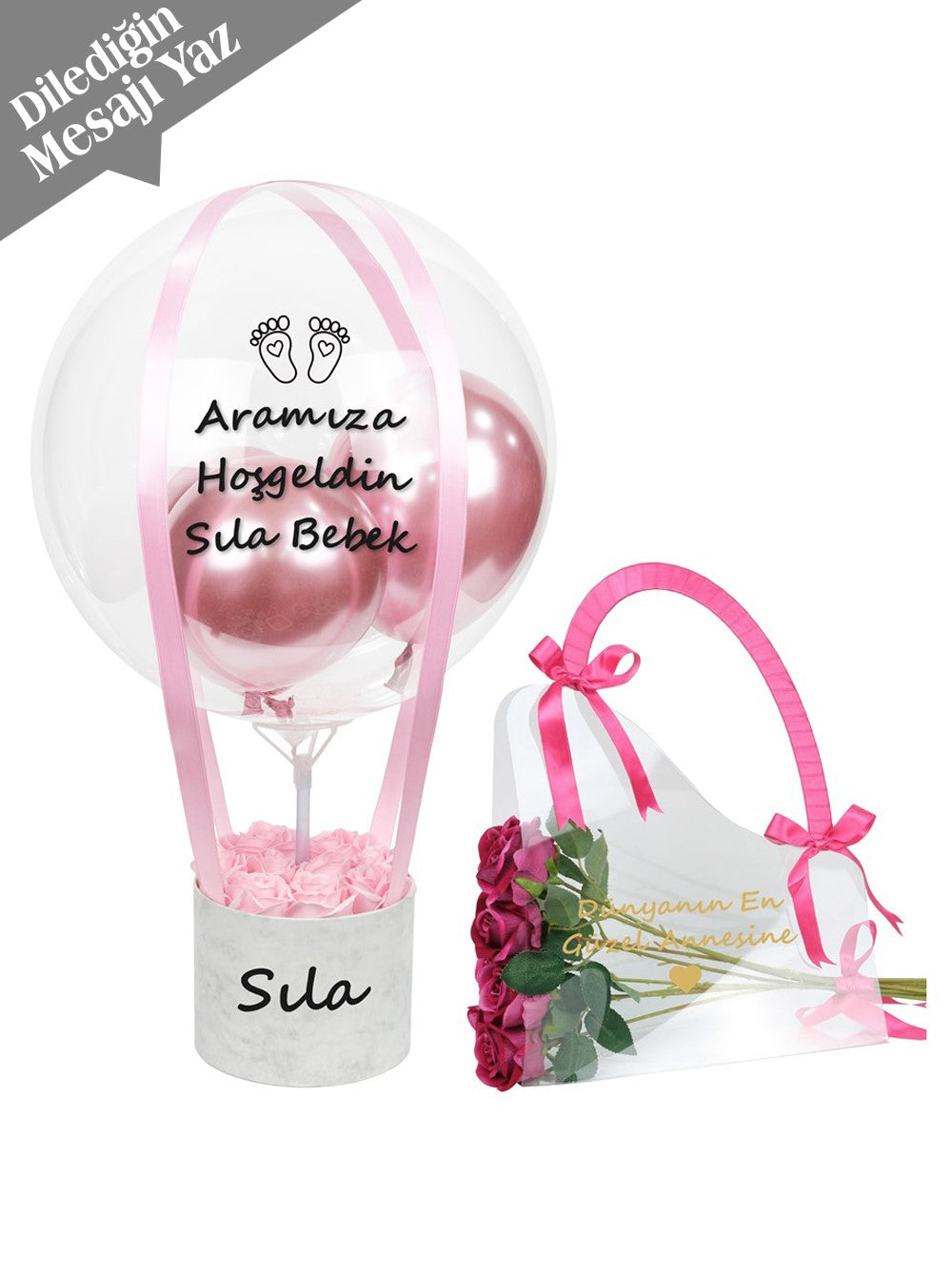 Yenidoğan Bebek Hediyesi Set Anneye Hediye