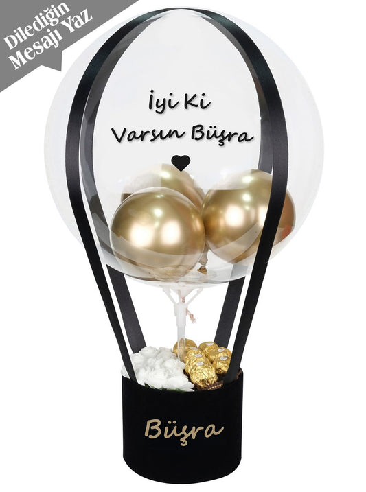 Black Box Chocolatte Balon Kutusu