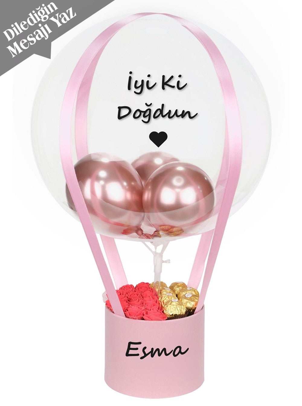 Kişiye Özel Balon Kutusu
