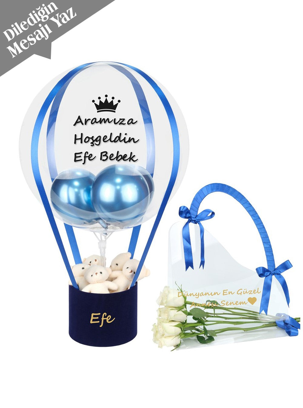 Anne Bebek Yenidoğan Hediyesi Kişiye Özel