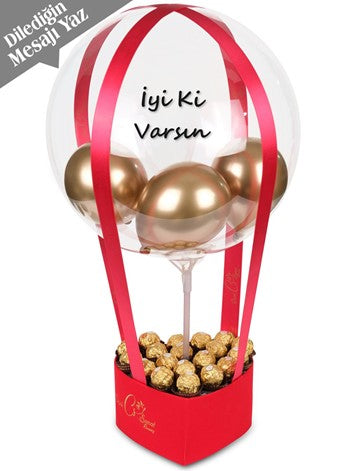 Big Love Balon Kutusu Kişiye Özel