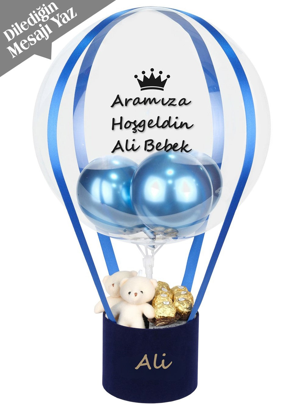 Aramıza Hoşgeldin Hediye Balon Kutusu