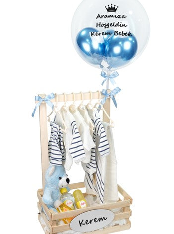 Yenidoğan Bebek Hediyesi Balon Kutusu