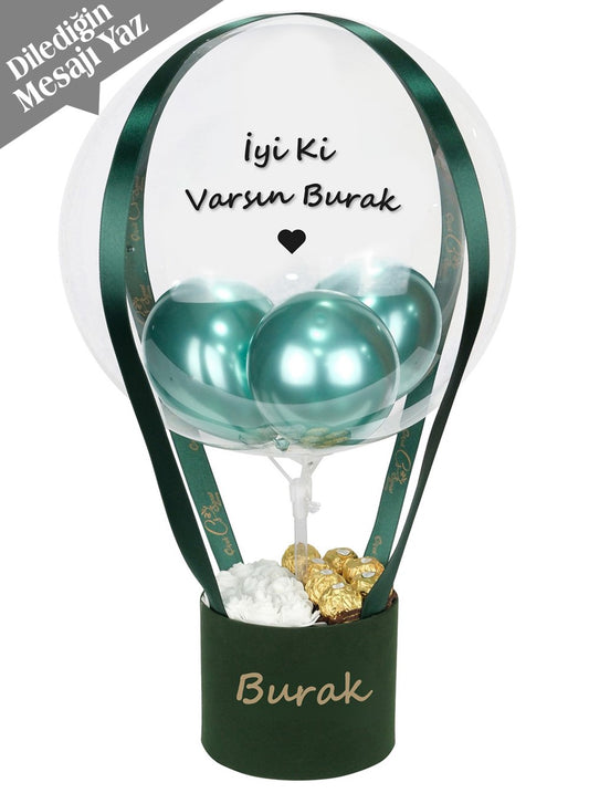 Green Box Chocalatte Balon Kutusu
