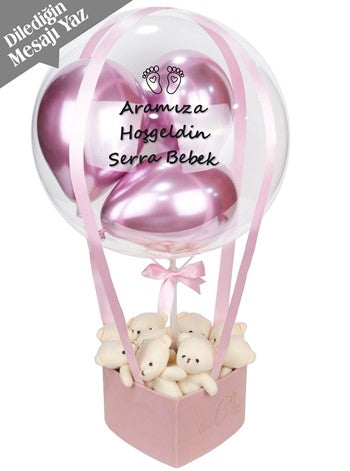 Pembe Kalp Kutuda Ayıcıklar