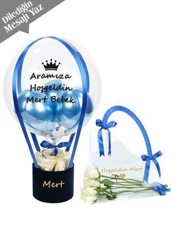 Balon Kutusu Hediye Seti