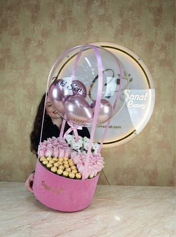 Dev Balon Kutusu Pinky