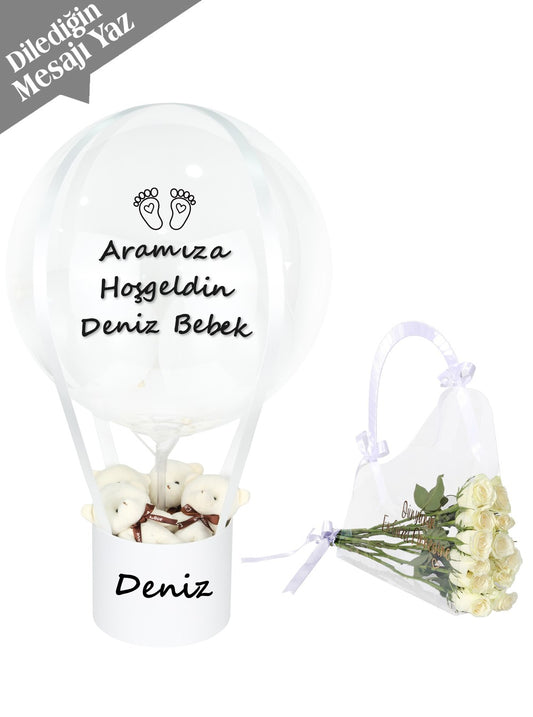 Anne Bebek Hediye Seti Ayıcıklı