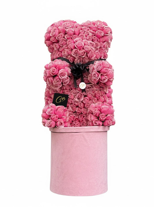 Teddy Bear Canlı Gül Ayıcık