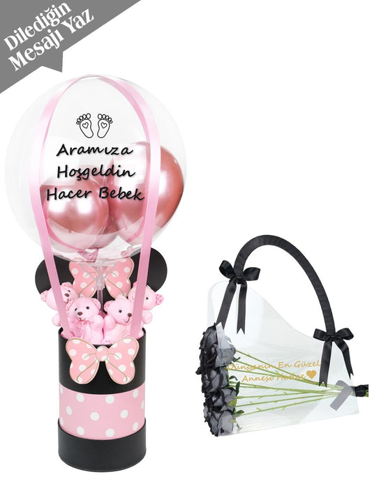Ayıcıklı Minnie Mouse Hediye Seti