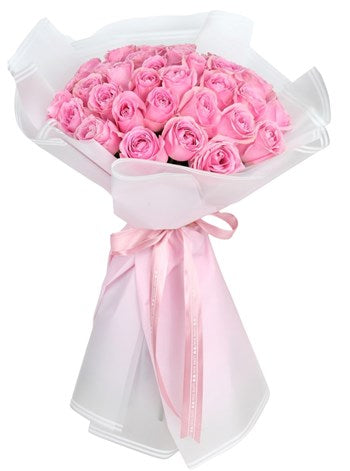 41 Pembe Gül Buketi