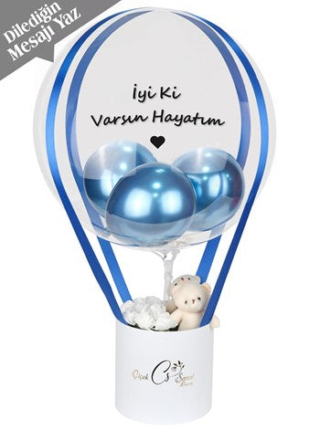 Aramıza Hoşgeldin Hediye Bebek Balon Kutusu