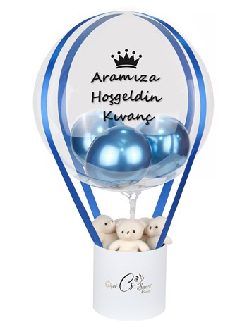 Aramıza Hoşgeldin Hediye Bebek Balon Kutusu