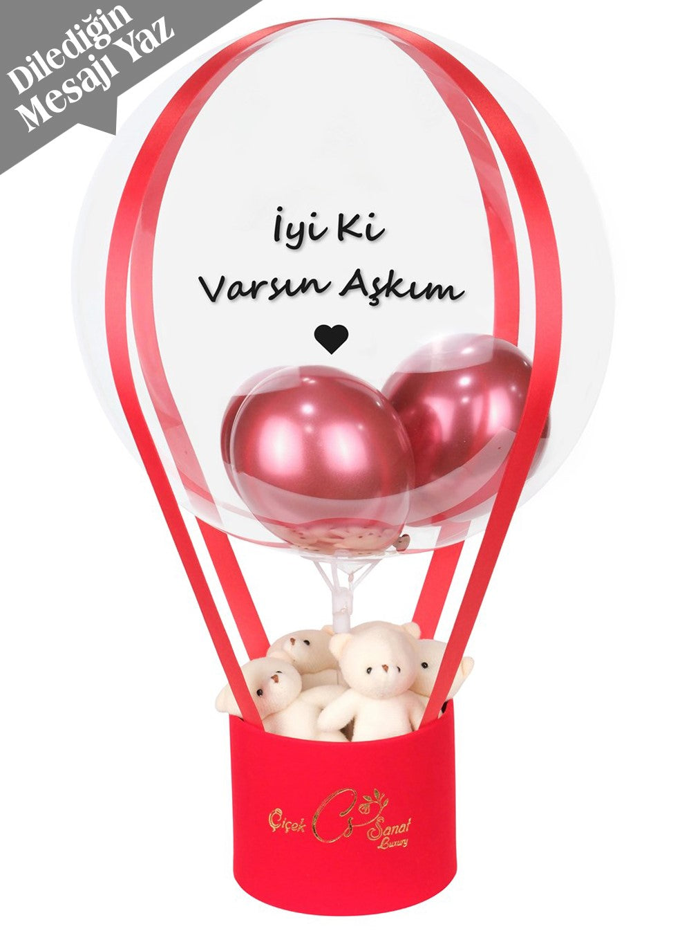 Red Box Teddy Box Kutusu