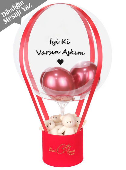 Red Box Teddy Box Kutusu