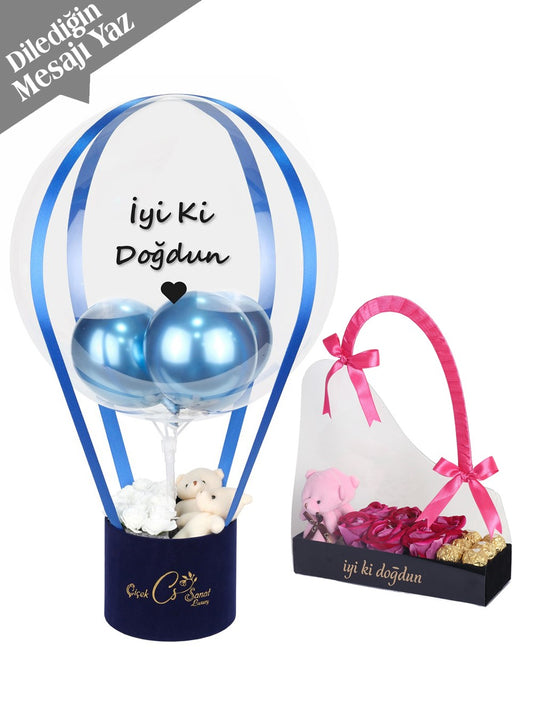 Doğum Günü Hediyesi Ayıcıklı Set