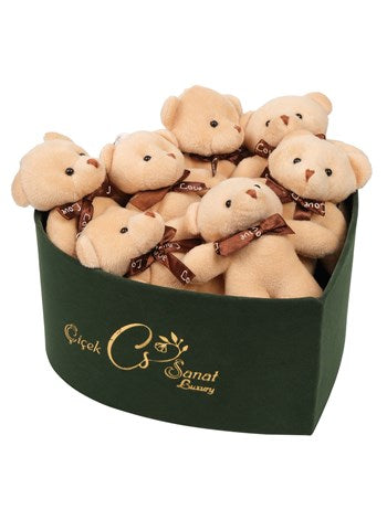 Green Box Teddy Bear - Ayıcık Kutusu