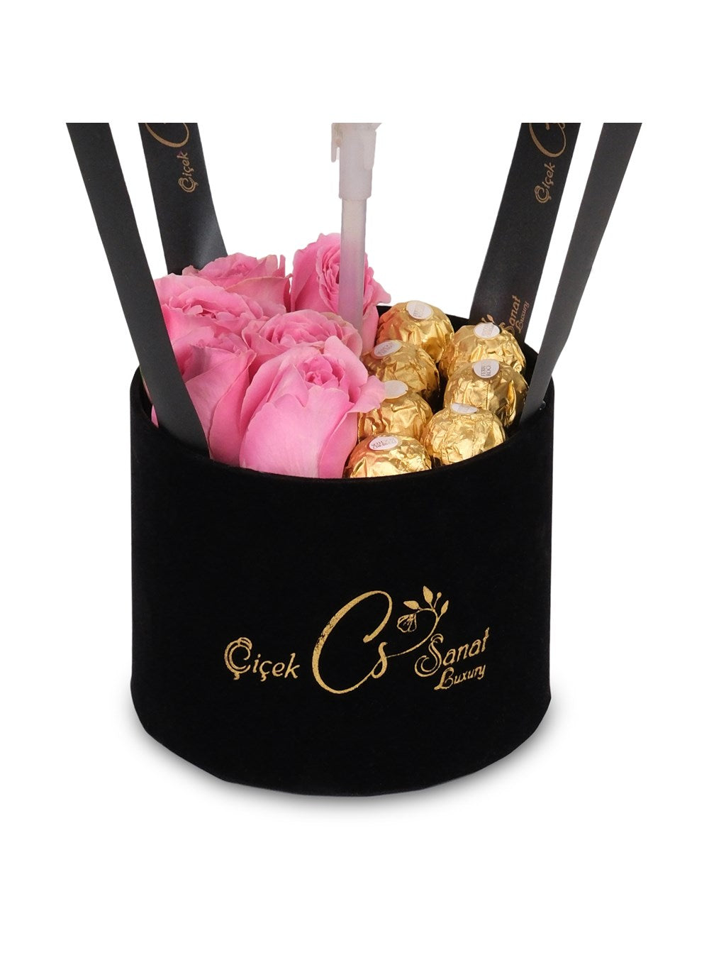 Sweet Rose Balon Kutusu Kişiye Özel