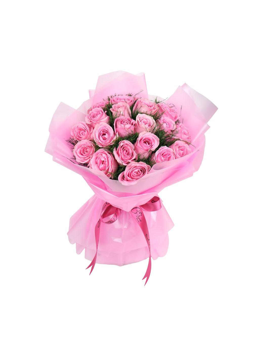 Aşkın Büyüsü 21 Pembe Gül Buketi