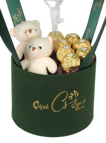 Green Box Kişiye Özel Balon Kutusu