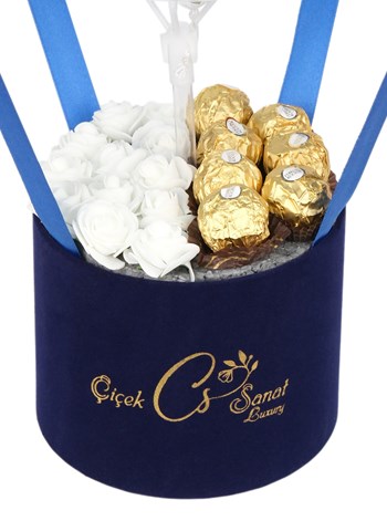 Blue Box İyiki Varsın Kişiye Özel Balon Kutusu