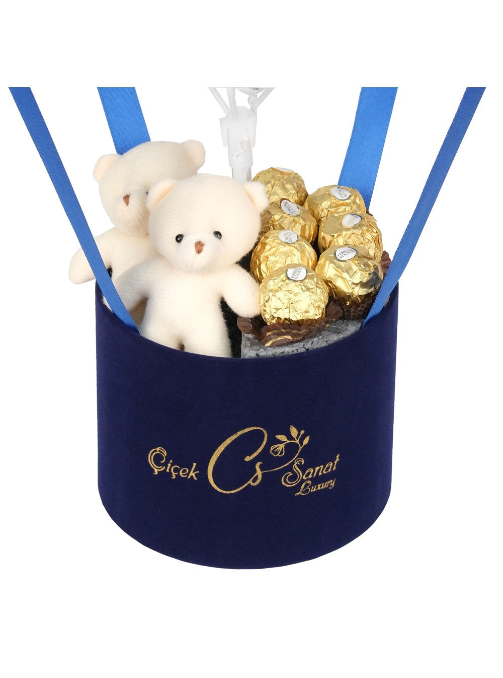 Blue Box Bebek Kişiye Özel Balon Kutusu