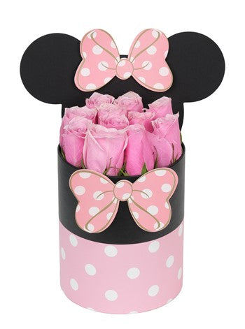 Pembe Mickey Kutuda Pembe Güller