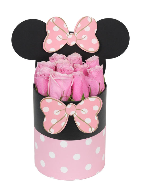 Pembe Mickey Kutuda Pembe Güller