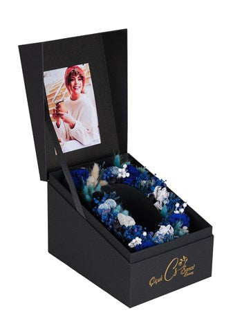 Blue Dream Box Fotoğraf ve Kişiye Özel Harf