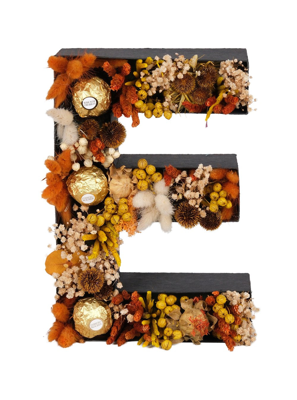 Spring Rocher Çikolatalı Kişiye Özel Harf Tasarım