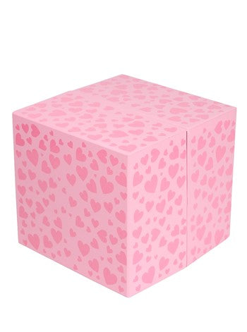 Pembe Kutuda Premium Pembe Güller ve Çikolata