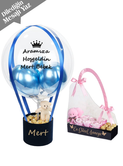Erkek Bebek Anne Bebek Hediyesi