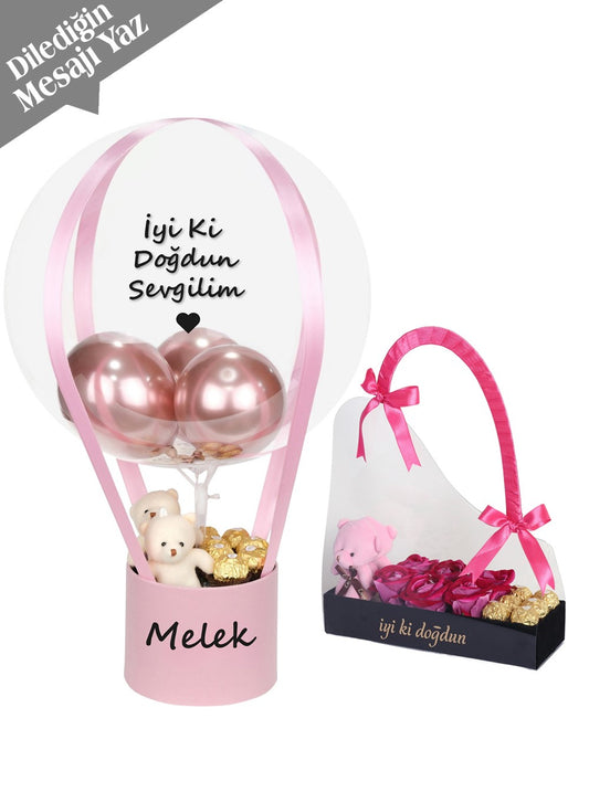 İyi ki Doğdun Sevgilim Balonlu Hediye Seti