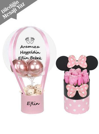 Kız Bebek Anne Bebek Hediye Seti