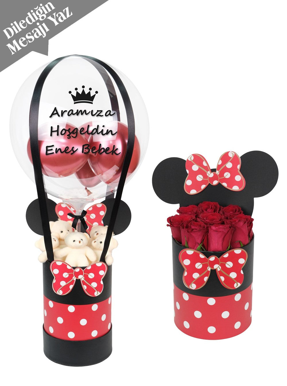 Mickey Mouse Erkek Bebek Hediye Seti