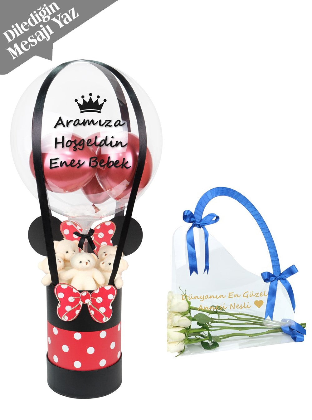Mickey Mouse Erkek Bebek Hediye Seti