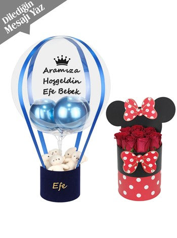 Mickey Mouse Erkek Bebek Hediye Seti
