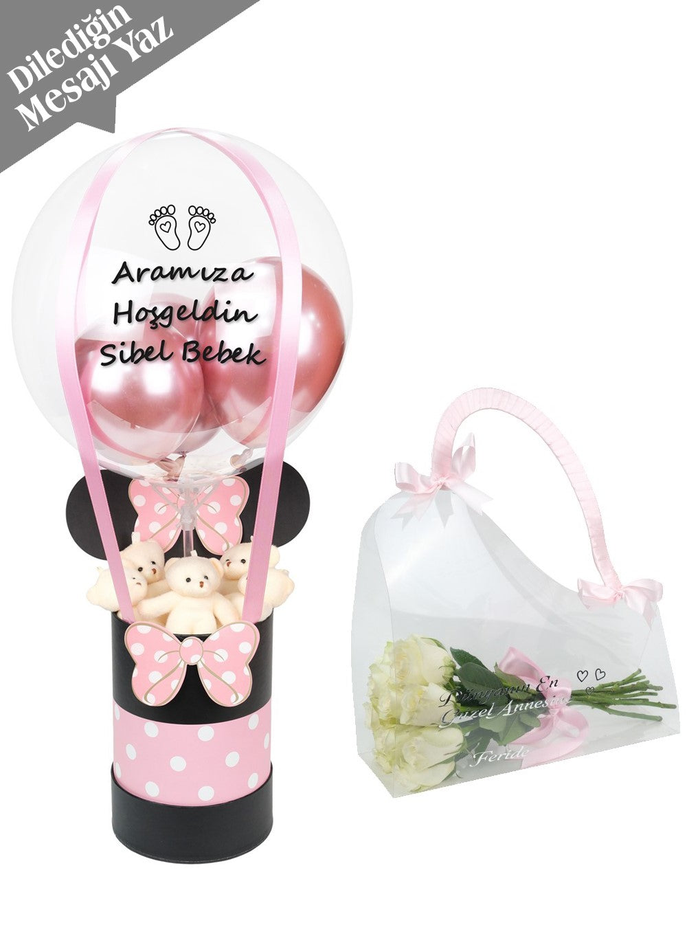 Minnie Mouse Yeni Anne Bebek Hediyesi