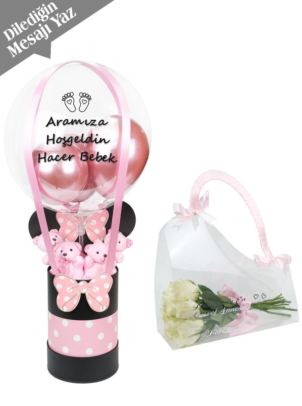 Minnie Mouse Yenidoğan Hediye Seti