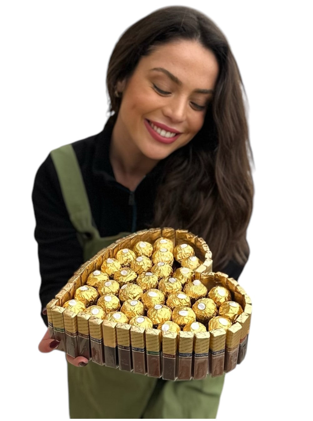 Merci ve Rocher Kaplı Kalp Çikolata