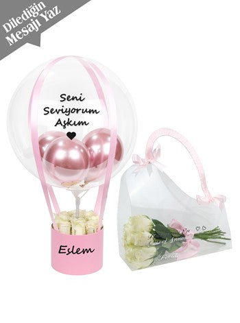 Beyaz Güller Hediye Seti