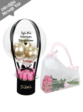 Anne Bebek Hediyesi Pembe Güller
